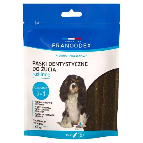 FRANCODEX Paski do gryzienia S na brzydki zapach z pyska 228 g 15 szt. (FR179610)