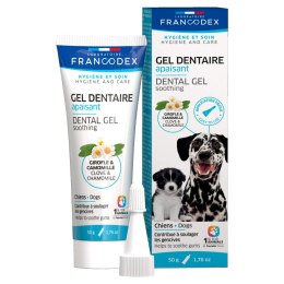 FRANCODEX Żel dentystyczny dla psa łagodzący i przeciwzapalny 50 g (FR170404)