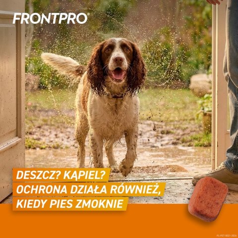 FRONTPRO Tabletki na pchły i kleszcze dla psa (>10-25 kg) - 3x 68mg FrontPro