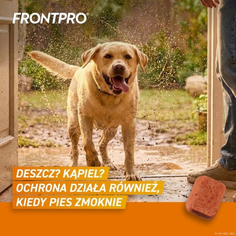 FRONTPRO Tabletki na pchły i kleszcze dla psa (>25-50 kg) - 3x 136mg FrontPro