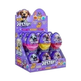 JOY&TOY! SNACK SUPRISE DLA PSA 2w1 ZABAWKA+SMAKOŁYK 20g WOŁOWINA /18