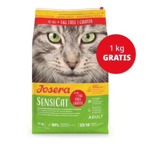Josera Sensicat 10kg+1kg JOSERA