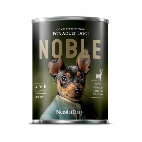 NOBLE DOG 415g DZICZYZNA ( kawałki w sosie ) /24