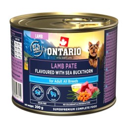 ONTARIO Adult Pâté z jagnięciny ze smakiem rokitnika 200 g (214-859815)
