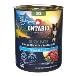 ONTARIO Adult Pâté z kaczki ze smakiem żurawiny 800 g (214-859945)