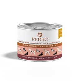 PERRO Wieprzowina i marchewka dla szczeniąt 410 g PERRO