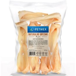 PETMEX Gryzak ucho baranie białe przysmak dla psa 10szt PETMEX