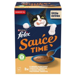 PURINA FELIX Sauce Gravy Liquid Chicken/Turkey6x40g PURINA NESTLE