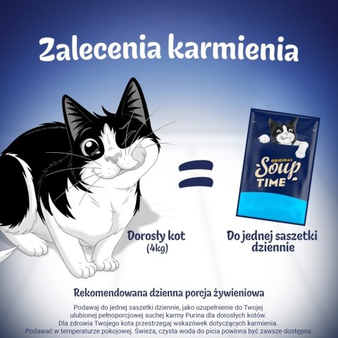 PURINA FELIX Soup ORIGINAL Rybne smaki 6x48g PURINA NESTLE