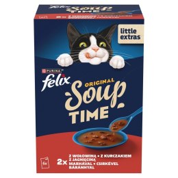 PURINA FELIX Soup ORIGINAL Wiejskie smaki 6x48g PURINA NESTLE