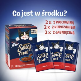 PURINA FELIX Soup ORIGINAL Wiejskie smaki 6x48g PURINA NESTLE