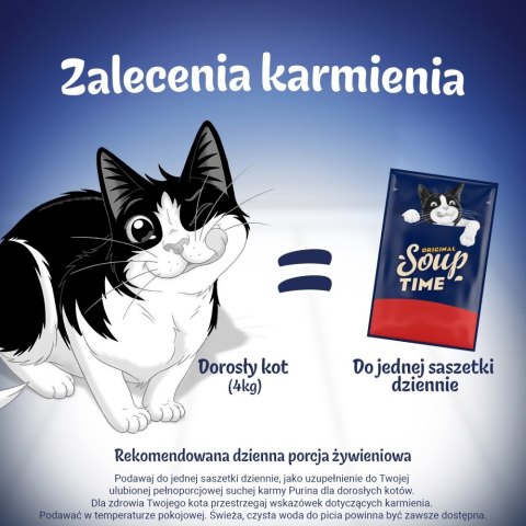 PURINA FELIX Soup ORIGINAL Wiejskie smaki 6x48g PURINA NESTLE