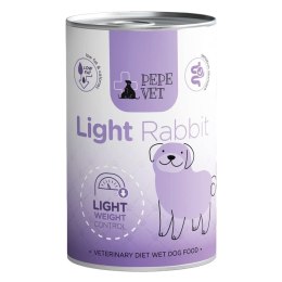 Paka Zwierzaka Pepe Vet Karma mokra Light Rabbit 400g PAKA ZWIERZAKA