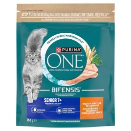Purina ONE 7+ Bogata w Kurczaka i Pełne Ziarna 750g PURINA NESTLE