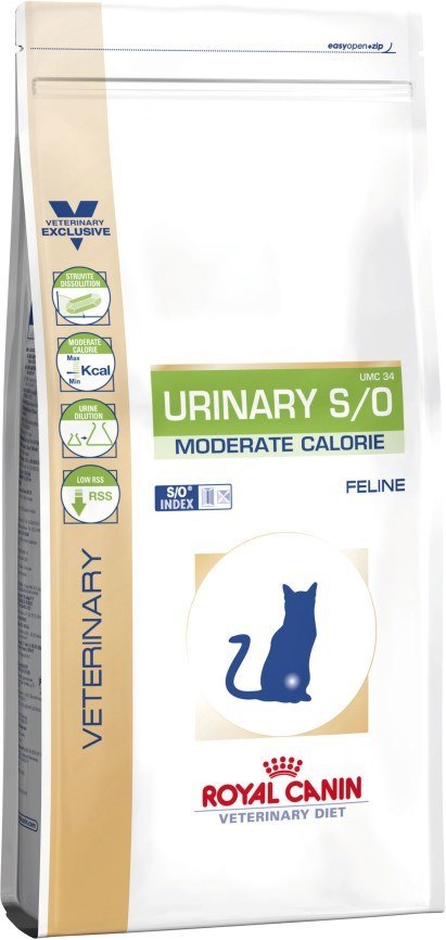 ROYAL CANIN Urinary Moderate Calorie Cat 7kg - sucha karma dla kota (OUTLET) Royal Canin