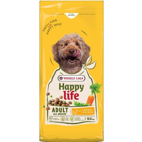 Versele Laga HappyLife karma sucha z kurczakiem dla psów dorosłych 12,5kg VERSELE-LAGA