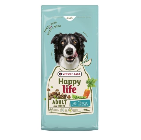 Versele Laga HappyLife karma sucha z łososiem dla psów dorosłych 12,5kg VERSELE-LAGA