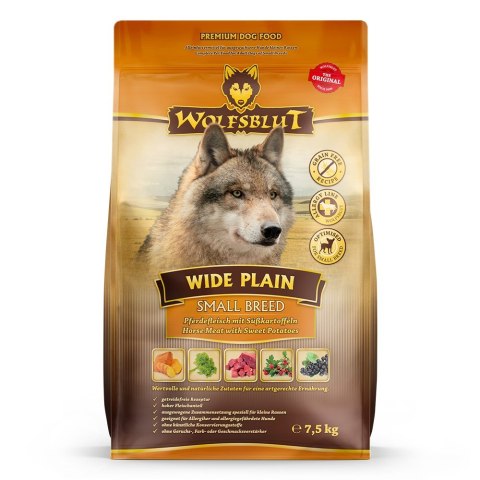 WOLFSBLUT Wide Plain Small horse/sweet potato 7,5kg (OUTLET) WOLFSBLUT