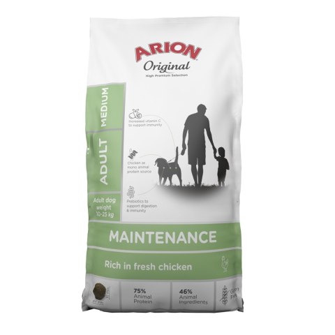 Arion original maintenance med sucha karma dla psa 12kg ARION