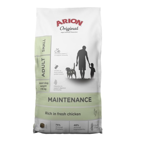 Arion original maintenance small sucha karma dla psa 7kg ARION