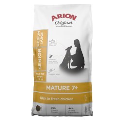Arion original mature 7+ med/large sucha karma dla psa 12kg ARION