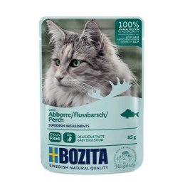 BOZITA Mięsne kawałki w galarecie z okoniem - saszetka dla kota - 85g BOZITA