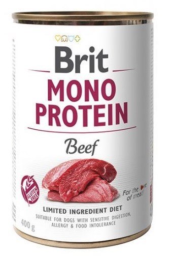 BRIT Mono Protein Wołowina karma mokra dla psa 400g Brit
