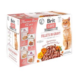 Brit care fillets in gravy for adult cats 12x85g Brit