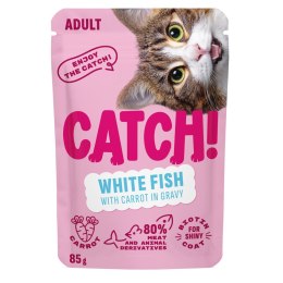 CATCH Biała ryba z marchewką w sosie 85g CATCH