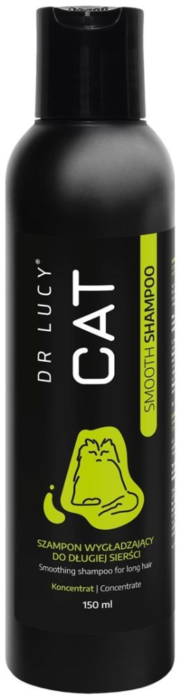 DR LUCY - CAT SMOOTH SHAMPOO 150 ML SKONCENTROWANY, WYGŁADZAJĄCY SZAMPON DLA KOTÓW O DŁUGIEJ SIERŚCI Dr Lucy