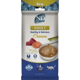 FARMINA N&D OCEAN CAT CREAM WITH SALMON & TUNA ADULT 60gr Farmina