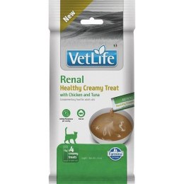 FARMINA VET LIFE CAT RENAL CREAMY TREAT WITH CHICKEN & TUNA 60gr Farmina