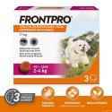 FRONTPRO Tabletki na pchły i kleszcze dla psa (2-4 kg) - 3x 11,3mg FrontPro