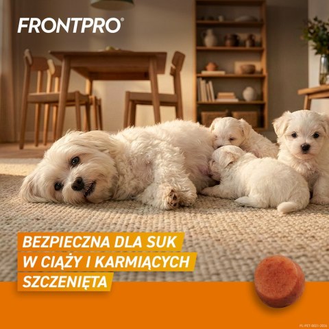 FRONTPRO Tabletki na pchły i kleszcze dla psa (2-4 kg) - 3x 11,3mg FrontPro