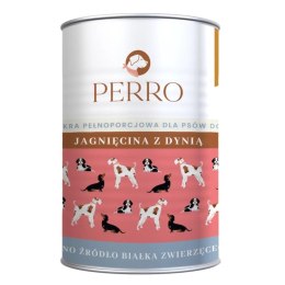 PERRO Jagnięcina z dynią dla psów dorosłych 400g PERRO