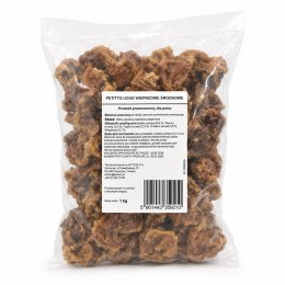 PETITTO Ucho wieprzowe środkowe przysmak dla psa 1kg PETITTO