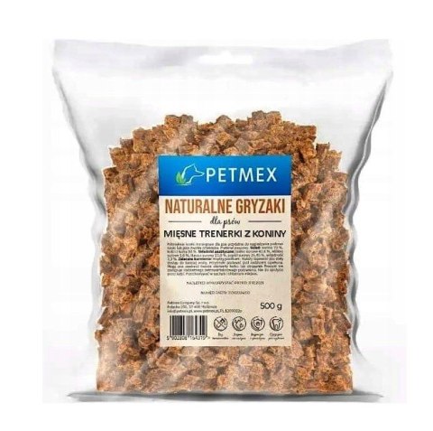 PETMEX Mięsne treneki z sarny dla psa 500g PETMEX