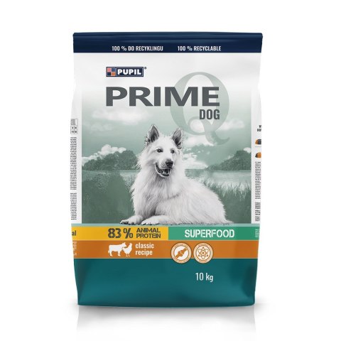 PUPIL Prime bogata w drób z wołowiną dla psa 10 kg (OUTLET) PUPIL
