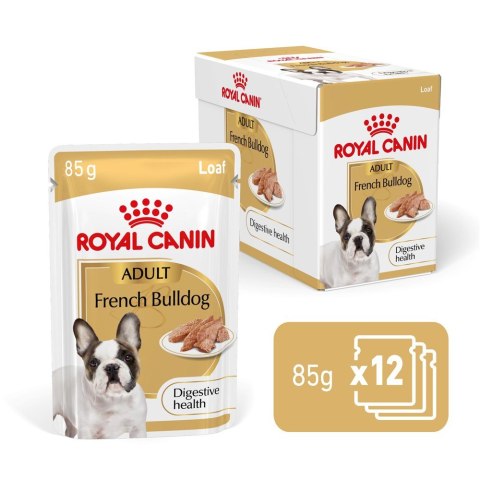 Royal Canin French Bulldog Adult mokra karma dla psów pasztet 12x85g Royal Canin