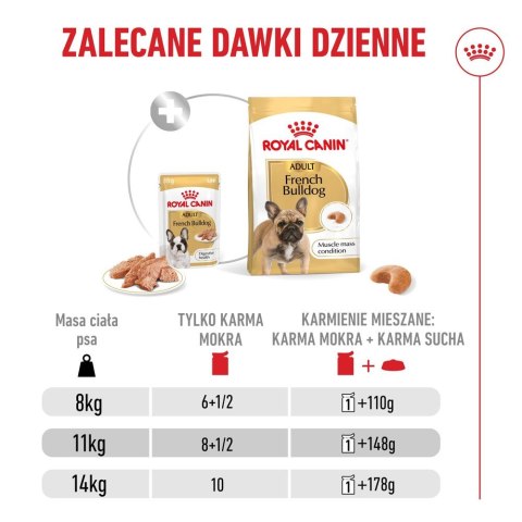 Royal Canin French Bulldog Adult mokra karma dla psów pasztet 12x85g Royal Canin