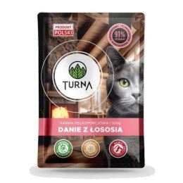 TURNA Cats danie z łososia mokra karma 100g TURNA