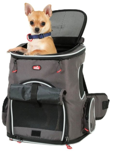 ZOLUX Plecak do transportu psa, kota z kieszenią na laptopa NOMAD 33×29×40 ZOLUX