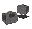 ZOLUX Torba transportowa dla psa i kota NOMAD S szara 36x21x23,5cm ZOLUX