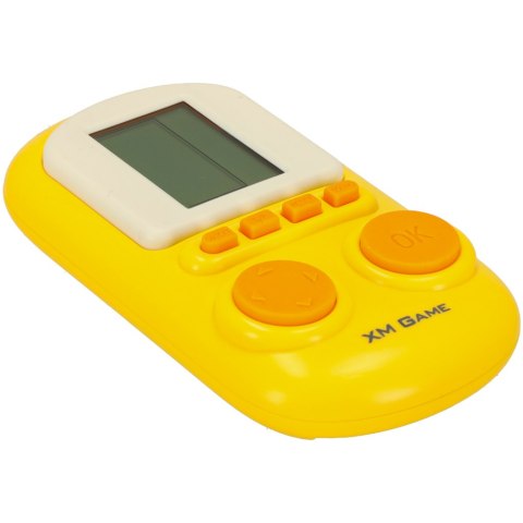 Gra elektroniczna zręcznościowa mini konsola przenośna kieszonkowa tetris żółty Kik Sp. z o. o. Sp. k. Gra elektroniczna zręcznościowa mini konsola przenośna kieszonkowa tetris żółty Kik Sp. z o. o. Sp. k.