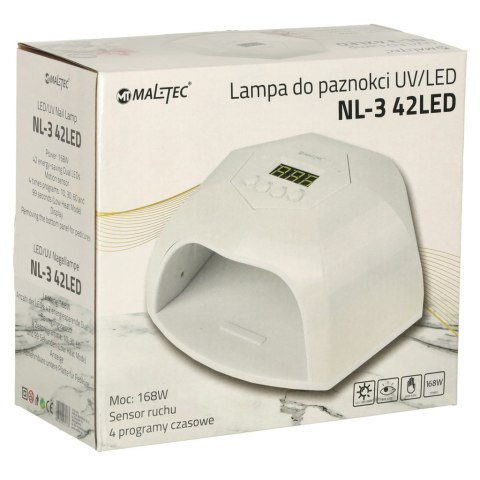 Lampa do paznokci UV LED NL-3 42LED Malis Sp. z o. o. Lampa do paznokci UV LED NL-3 42LED Malis Sp. z o. o.