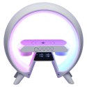 Lampka LED Gamingowa RGB głośnik ładowarka indukcyjna radio budzik zegar Kik Sp. z o. o. Sp. k.