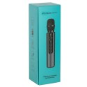 Mikrofon bezprzewodowy karaoke dla dzieci głośnik Bluetooth 2000mAh karta SD USB wysoka jakość złoty Kik Sp. z o. o. Sp. k.