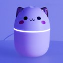 Nawilżacz powietrza dyfuzor do olejków kotek biały RGB Kik Sp. z o. o. Sp. k.