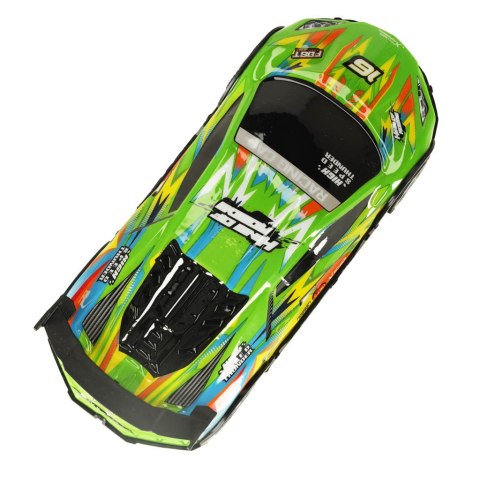 Samochód RC sportowy zdalnie sterowany na pilot auto wyścigowe drift z LED światłami zielony Kik Sp. z o. o. Sp. k. Samochód RC sportowy zdalnie sterowany na pilot auto wyścigowe drift z LED światłami zielony Kik Sp. z o. o. Sp. k.