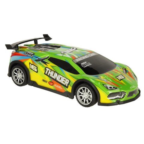 Samochód RC sportowy zdalnie sterowany na pilot auto wyścigowe drift z LED światłami zielony Kik Sp. z o. o. Sp. k. Samochód RC sportowy zdalnie sterowany na pilot auto wyścigowe drift z LED światłami zielony Kik Sp. z o. o. Sp. k.
